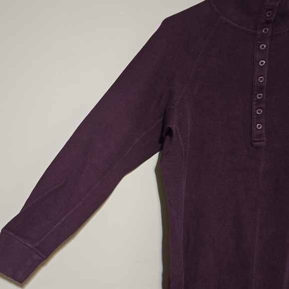 Duluth Trading Co Heritage Ribbed Mock Turtleneck Sweater Women's Size Small - Picture 2 of 5